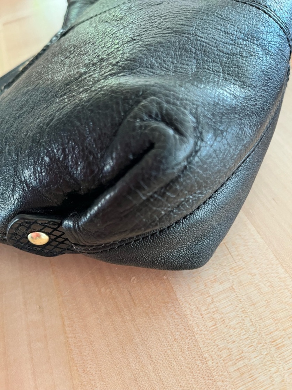 Coach Ashley Black Leather Swingback  Crossbody Bag - Picture 7 of 13